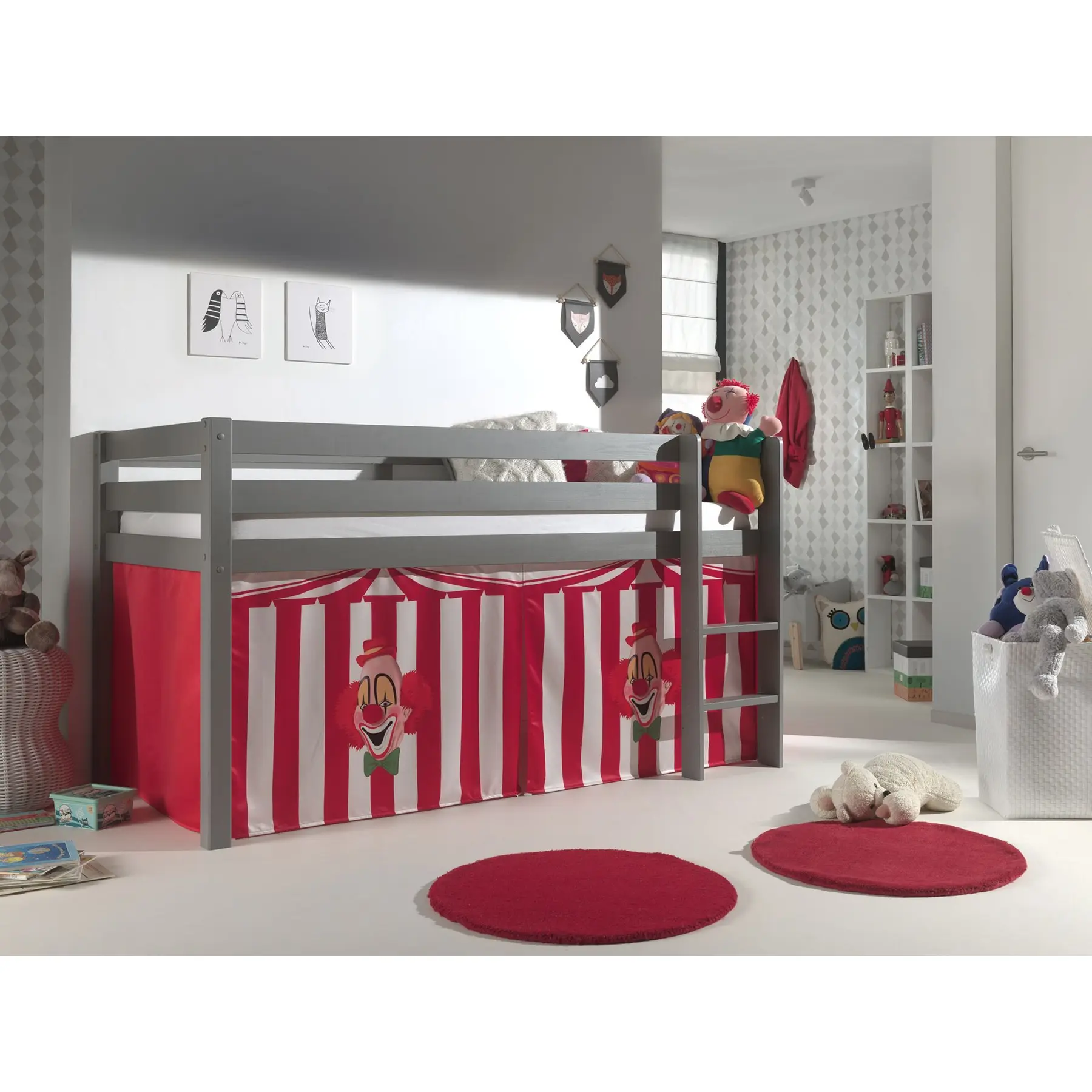Rideau pour lit compact enfant Vipack Chucky Pino/Scott