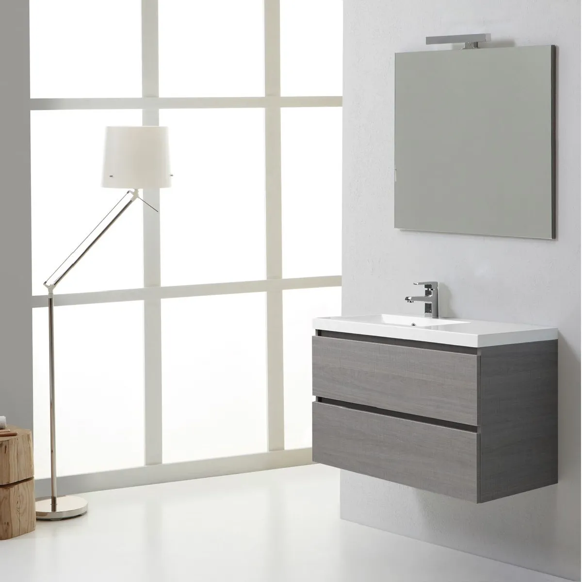 Kiamami valentina Ensemble salle de bain - Gris
