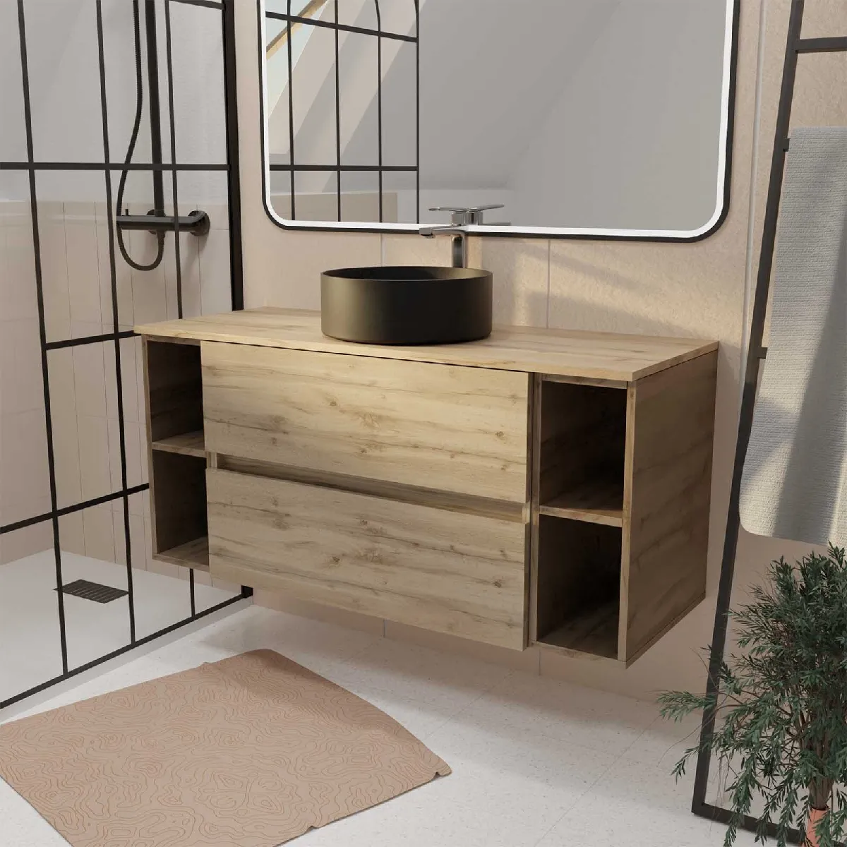 Meuble salle de bain 120 cm