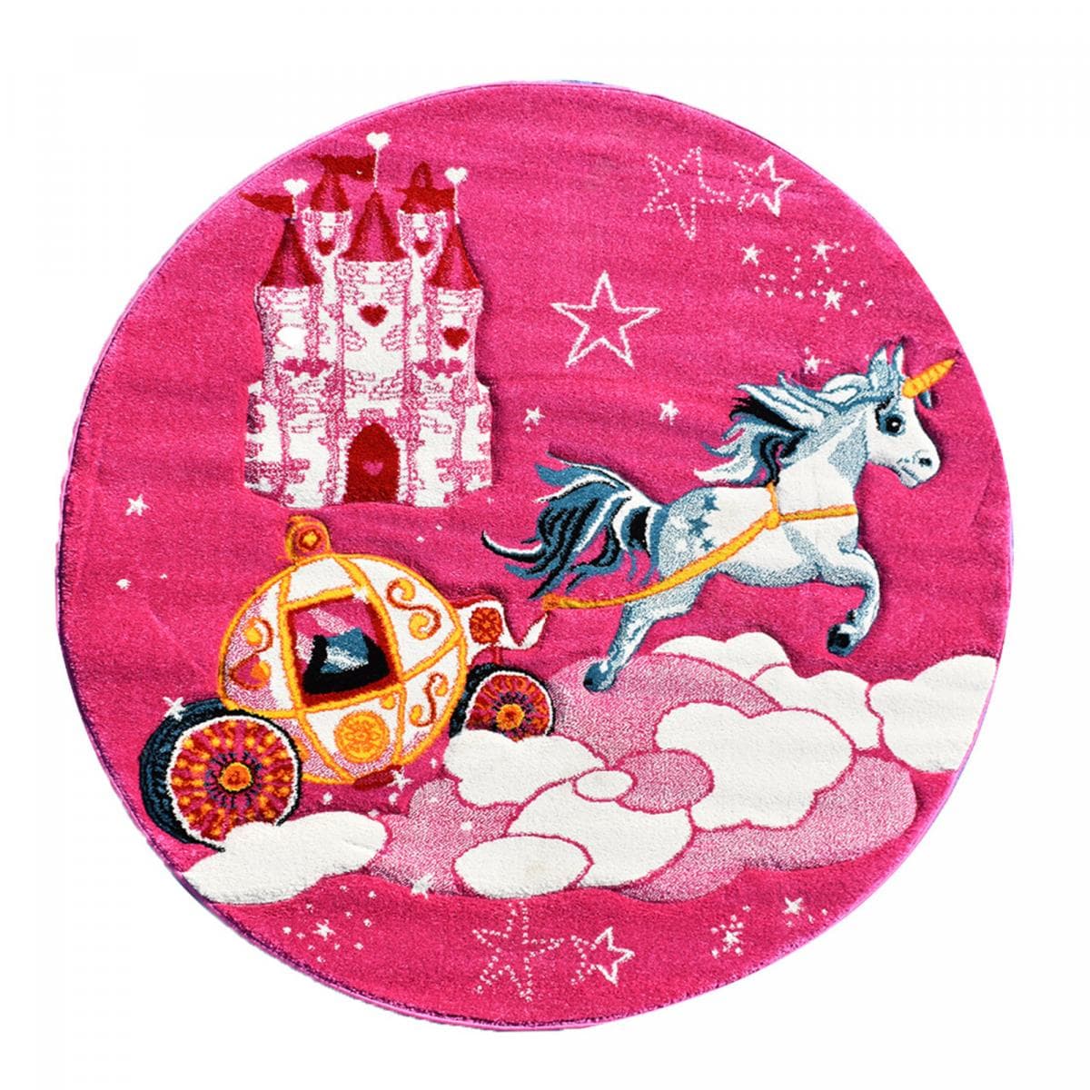 Tapis enfant tissé motif animaux LYN8 CHATOLI